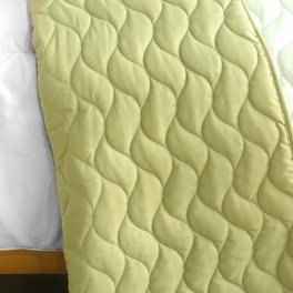 Blancho Bedding [Fashions Connie] 3PC Vermicelli-Quilted Patchwork Quilt Set (Full/Queen Size)