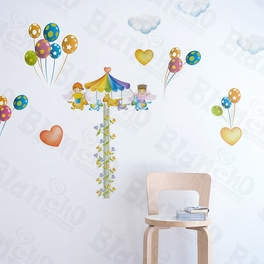 blancho bedding Festival - Large Wall Decals Stickers Appliques Home Decor