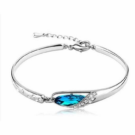 Blancho Bedding Festival's Day Present Sterling Silver Accessories Beautiful Bracelet For Women Gift(Stars)