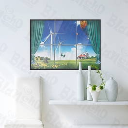 blancho bedding Field Scene - Large Wall Decals Stickers Appliques Home Decor
