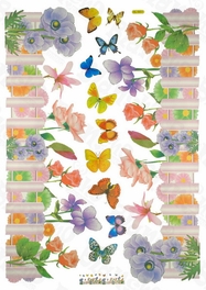 Blancho Bedding Floral Dream - Large Wall Decals Stickers Appliques Home Decor
