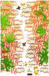 Blancho Bedding Flower Curtain - Wall Decals Stickers Appliques Home D¨¦cor