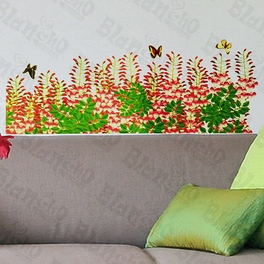 blancho bedding Flower Curtain - Wall Decals Stickers Appliques Home D¨¦cor