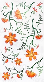 Blancho Bedding Flower Decor-3 - Wall Decals Stickers Appliques Home Decor