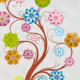 Blancho Bedding Flower Lamp - Large Wall Decals Stickers Appliques Home Decor