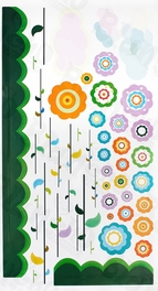 Blancho Bedding Flower Lollipop-2 - Wall Decals Stickers Appliques Home Decor
