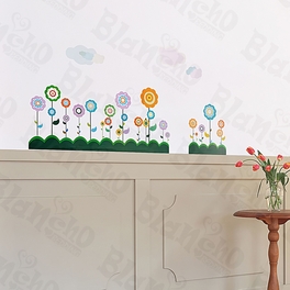 blancho bedding Flower Lollipop-2 - Wall Decals Stickers Appliques Home Decor