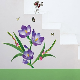 blancho bedding Flowering Garden - Wall Decals Stickers Appliques Home Decor