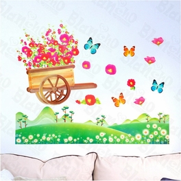 blancho bedding Flowers & Fields - Wall Decals Stickers Appliques Home Decor