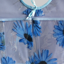Blancho Bedding [Flowers Mirror] Blue/Wall Hanging/ Wall Organizers / Wall Baskets / Baskets (11*18)