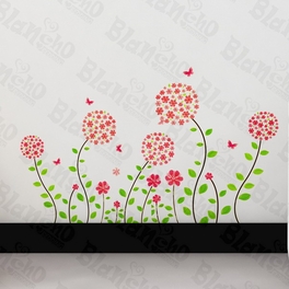 blancho bedding Flowers Wonderland - Wall Decals Stickers Appliques Home D¨¦cor