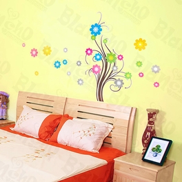 blancho bedding Flowing Tree - X-Large Wall Decals Stickers Appliques Home Decor
