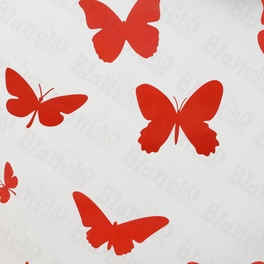 Blancho Bedding Fluttering Butterflies - Large Wall Decals Stickers Appliques Home Decor
