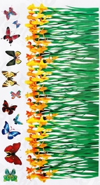Blancho Bedding Flying Butterflies-2 - Wall Decals Stickers Appliques Home Decor