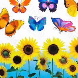 Blancho Bedding Flying Butterflies 6 - Wall Decals Stickers Appliques Home Decor