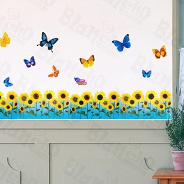 blancho bedding Flying Butterflies 6 - Wall Decals Stickers Appliques Home Decor