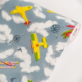 blancho bedding Flying Fun - Self-Adhesive Wallpaper Home Decor(Roll)