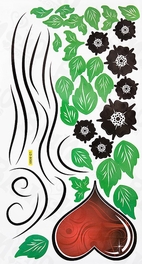 Blancho Bedding Forever Heart - Wall Decals Stickers Appliques Home Decor