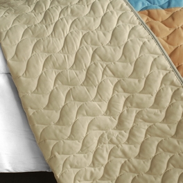 Blancho Bedding [Free Sunday] 3PC Vermicelli-Quilted Patchwork Quilt Set (Full/Queen Size)