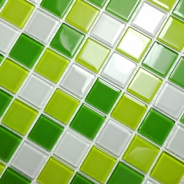 blancho bedding Fresh Green - 3-Dimensional Mosaic Decorative Wall Tile(2PC)