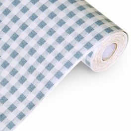 Blancho Bedding Fresh Mint Plaid - Self-Adhesive Wallpaper Home Decor(Roll)