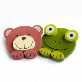 blancho bedding [Frog & Bear] - Brooch / Brooch Pin / Animal Pin Brooch