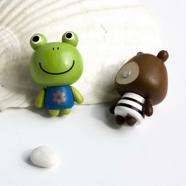 Blancho Bedding [Frog & Pig] - Refrigerator Magnets / Animal Magnets