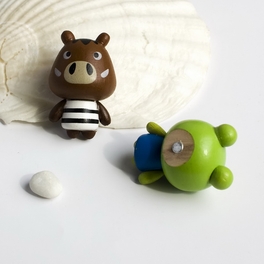 Blancho Bedding [Frog & Pig] - Refrigerator Magnets / Animal Magnets