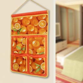 Blancho Bedding [Full Orange] Wall Hanging/ Wall Organizers / Wall Baskets / Hanging Baskets (14*20)