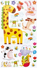 Blancho Bedding Fun Zoo - Wall Decals Stickers Appliques Home Decor