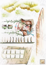 Blancho Bedding Garden Date - Large Wall Decals Stickers Appliques Home Decor