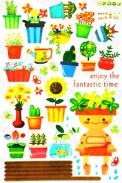Blancho Bedding Gardeners - Wall Decals Stickers Appliques Home D¨¦cor
