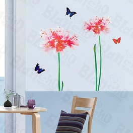 blancho bedding Garish Flowers - Large Wall Decals Stickers Appliques Home Decor