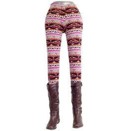 blancho bedding [Geometric] Fashion Women's Legging New Novelty Footless Tights Skinny Pants Stretch Pants One Size
