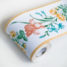 blancho bedding Gerbera - Self-Adhesive Wallpaper Borders Home Decor(Roll)