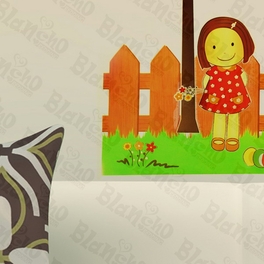 Blancho Bedding Giraffe And Bee - Wall Decals Stickers Appliques Home D¨¦cor