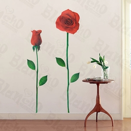 blancho bedding Glorious Rose 2 - X-Large Wall Decals Stickers Appliques Home Decor