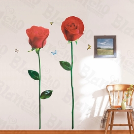 blancho bedding Glorious Rose 3 - X-Large Wall Decals Stickers Appliques Home Decor