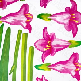 Blancho Bedding Gorgeous Flowers - Wall Decals Stickers Appliques Home Decor