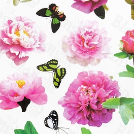 Blancho Bedding Gorgeous Pink - Wall Decals Stickers Appliques Home Decor