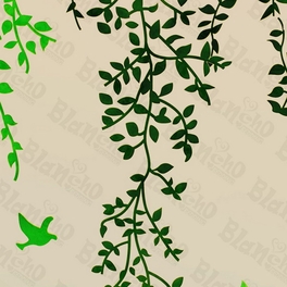 Blancho Bedding Green Curtain - Wall Decals Stickers Appliques Home D¨¦cor