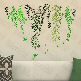 blancho bedding Green Curtain - Wall Decals Stickers Appliques Home D¨¦cor