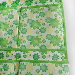Blancho Bedding [Green Flowers] Green/Wall Hanging/ Wall Organizers / Baskets / Hanging Baskets (13*24)
