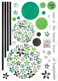 Blancho Bedding Green Germination - Large Wall Decals Stickers Appliques Home Decor