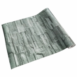 Blancho Bedding Green Grid - Self-Adhesive Wallpaper Home Decor (Roll)