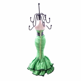 Blancho Bedding [Green Lake] Jewelry Display Holder Figure Stand Green