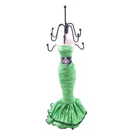 blancho bedding [Green Lake] Jewelry Display Holder Figure Stand Green