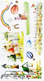 Blancho Bedding Green Land - Wall Decals Stickers Appliques Home Decor
