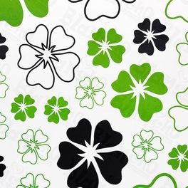 Blancho Bedding Green Petals - Large Wall Decals Stickers Appliques Home Decor