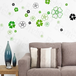 blancho bedding Green Petals - Large Wall Decals Stickers Appliques Home Decor